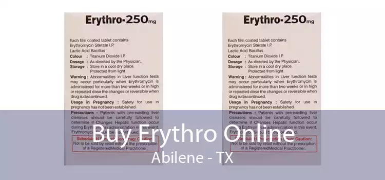 Buy Erythro Online Abilene - TX