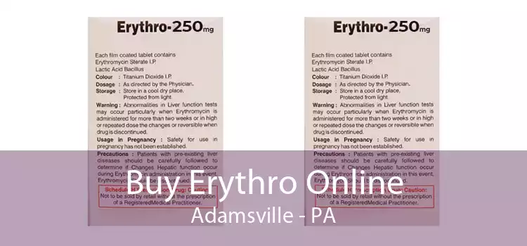 Buy Erythro Online Adamsville - PA