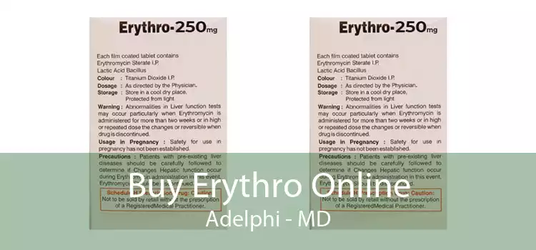 Buy Erythro Online Adelphi - MD
