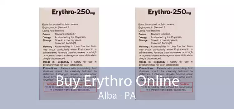 Buy Erythro Online Alba - PA