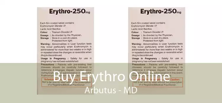 Buy Erythro Online Arbutus - MD