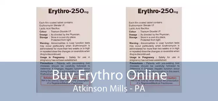 Buy Erythro Online Atkinson Mills - PA
