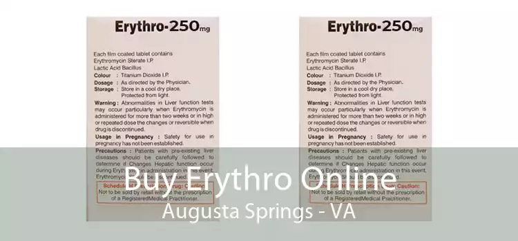 Buy Erythro Online Augusta Springs - VA