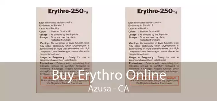 Buy Erythro Online Azusa - CA