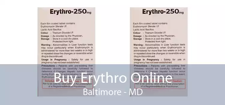 Buy Erythro Online Baltimore - MD