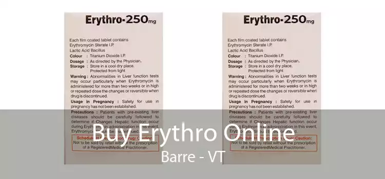 Buy Erythro Online Barre - VT