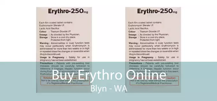 Buy Erythro Online Blyn - WA