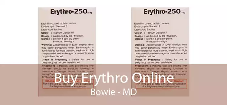 Buy Erythro Online Bowie - MD