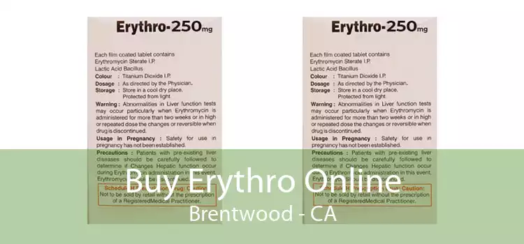 Buy Erythro Online Brentwood - CA