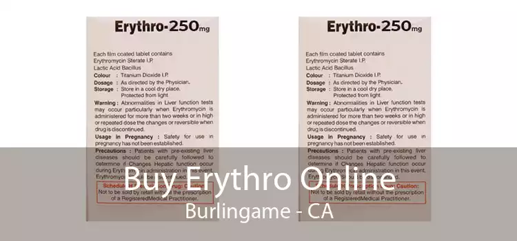 Buy Erythro Online Burlingame - CA