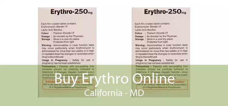 Buy Erythro Online California - MD