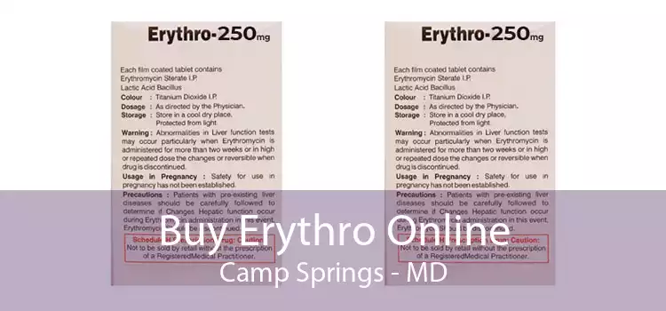 Buy Erythro Online Camp Springs - MD