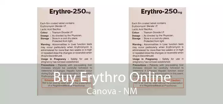 Buy Erythro Online Canova - NM