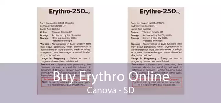 Buy Erythro Online Canova - SD