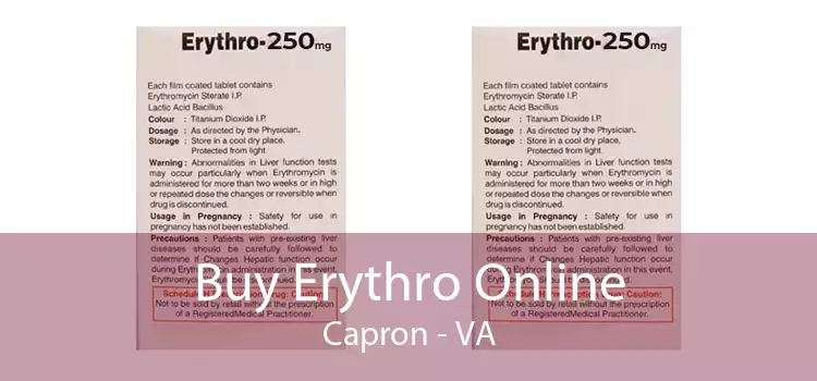 Buy Erythro Online Capron - VA