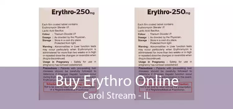 Buy Erythro Online Carol Stream - IL