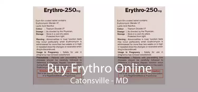 Buy Erythro Online Catonsville - MD