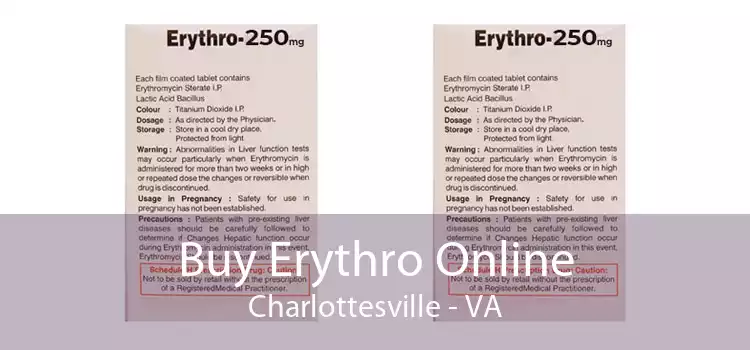 Buy Erythro Online Charlottesville - VA