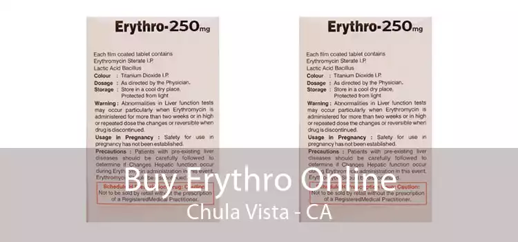 Buy Erythro Online Chula Vista - CA