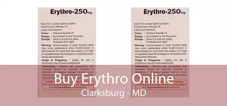 Buy Erythro Online Clarksburg - MD