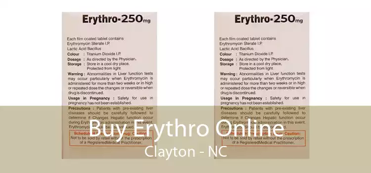 Buy Erythro Online Clayton - NC