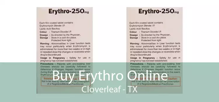 Buy Erythro Online Cloverleaf - TX