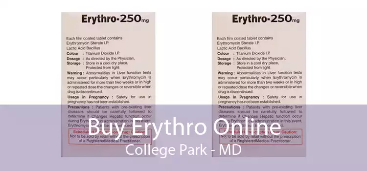 Buy Erythro Online College Park - MD