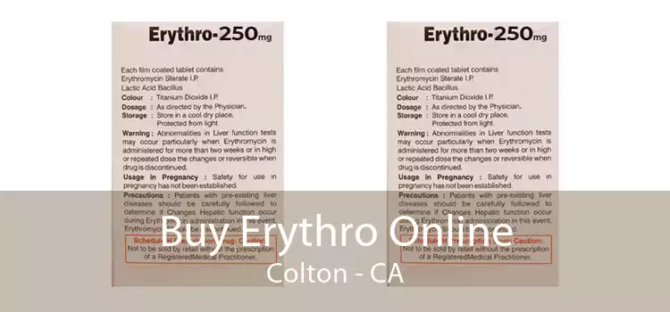 Buy Erythro Online Colton - CA