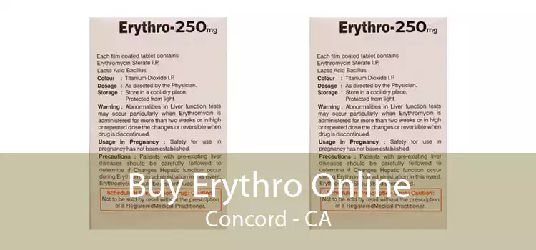 Buy Erythro Online Concord - CA
