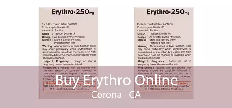 Buy Erythro Online Corona - CA