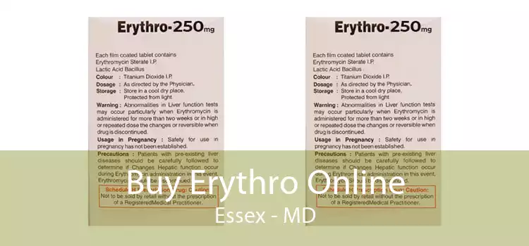 Buy Erythro Online Essex - MD