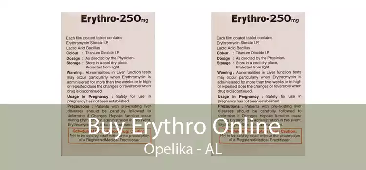 Buy Erythro Online Opelika - AL