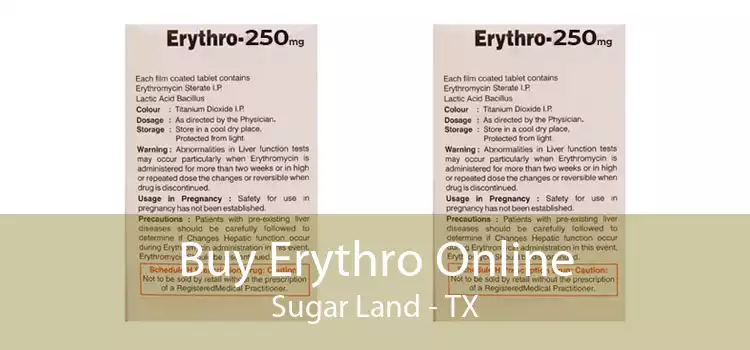 Buy Erythro Online Sugar Land - TX